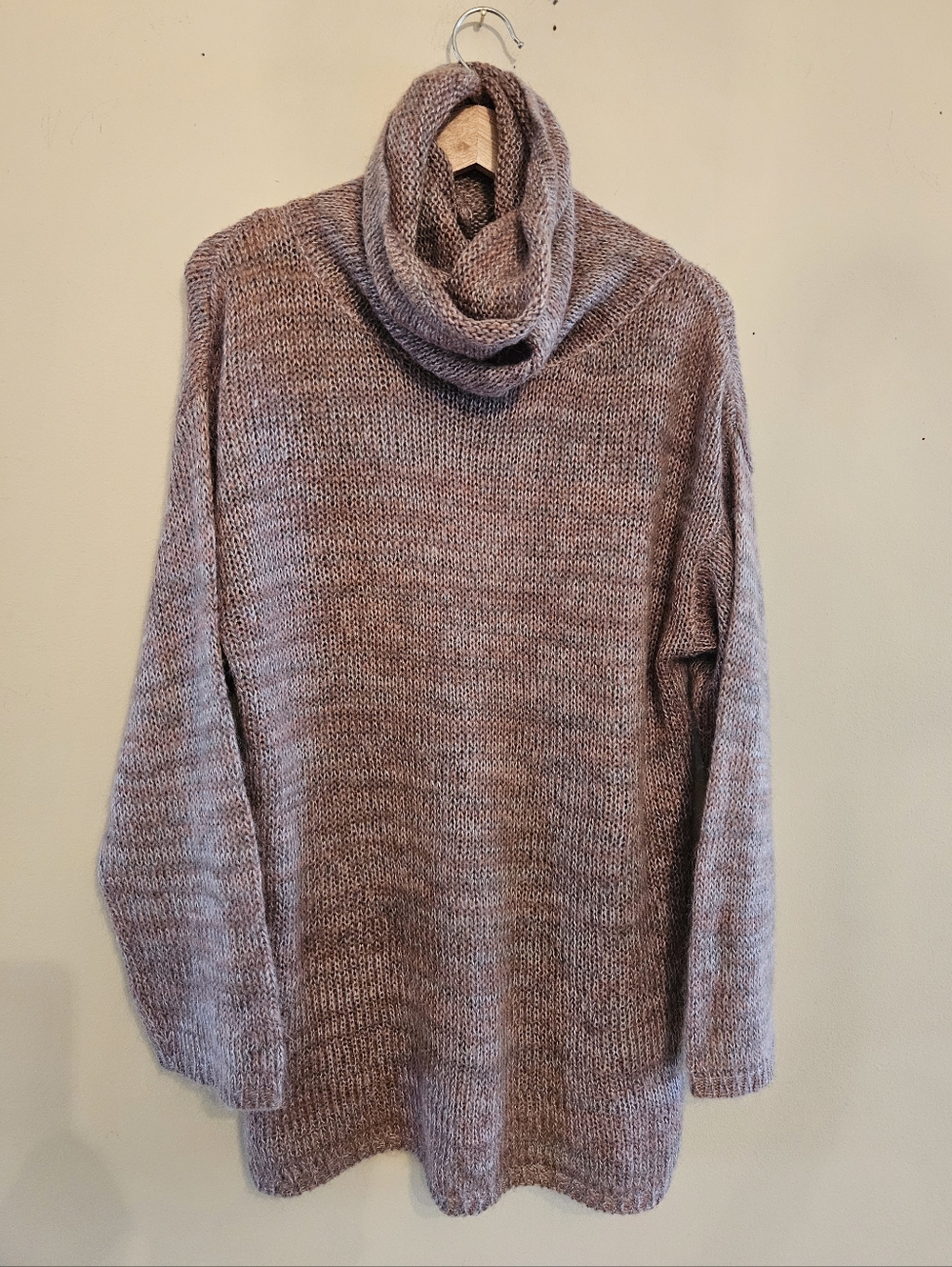 H&M Oversized Mohair Turtleneck Sweater